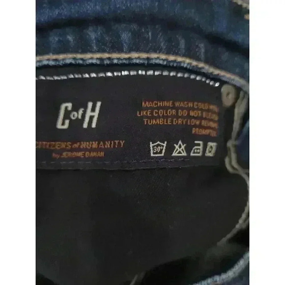 NWOT Citizens of Humanity Elson medium rise straight leg jeans size 27 x 30 #11 - Picture 6 of 8